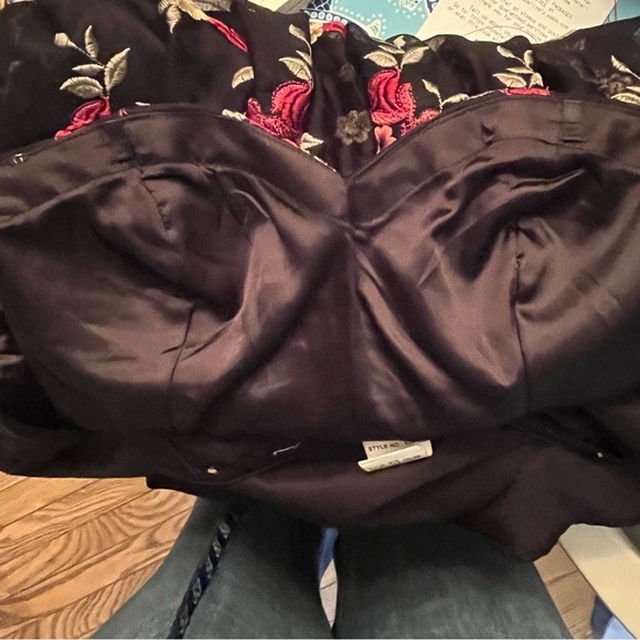 Chi Chi London Retro 50s Embroidered Tulle A-Line Tea Party Dress Size 4 - Picture 10 of 10